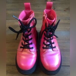 Art Class Pink Combat Boots